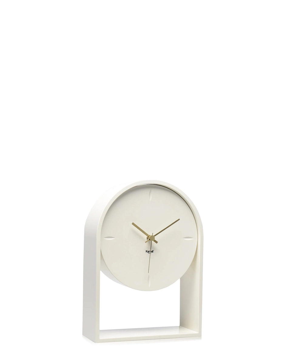 Pendule Air du temps blanche Kartell