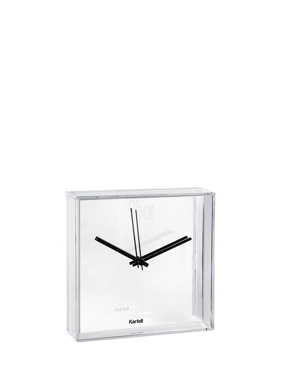 Pendule blanc Tic Tac Kartell