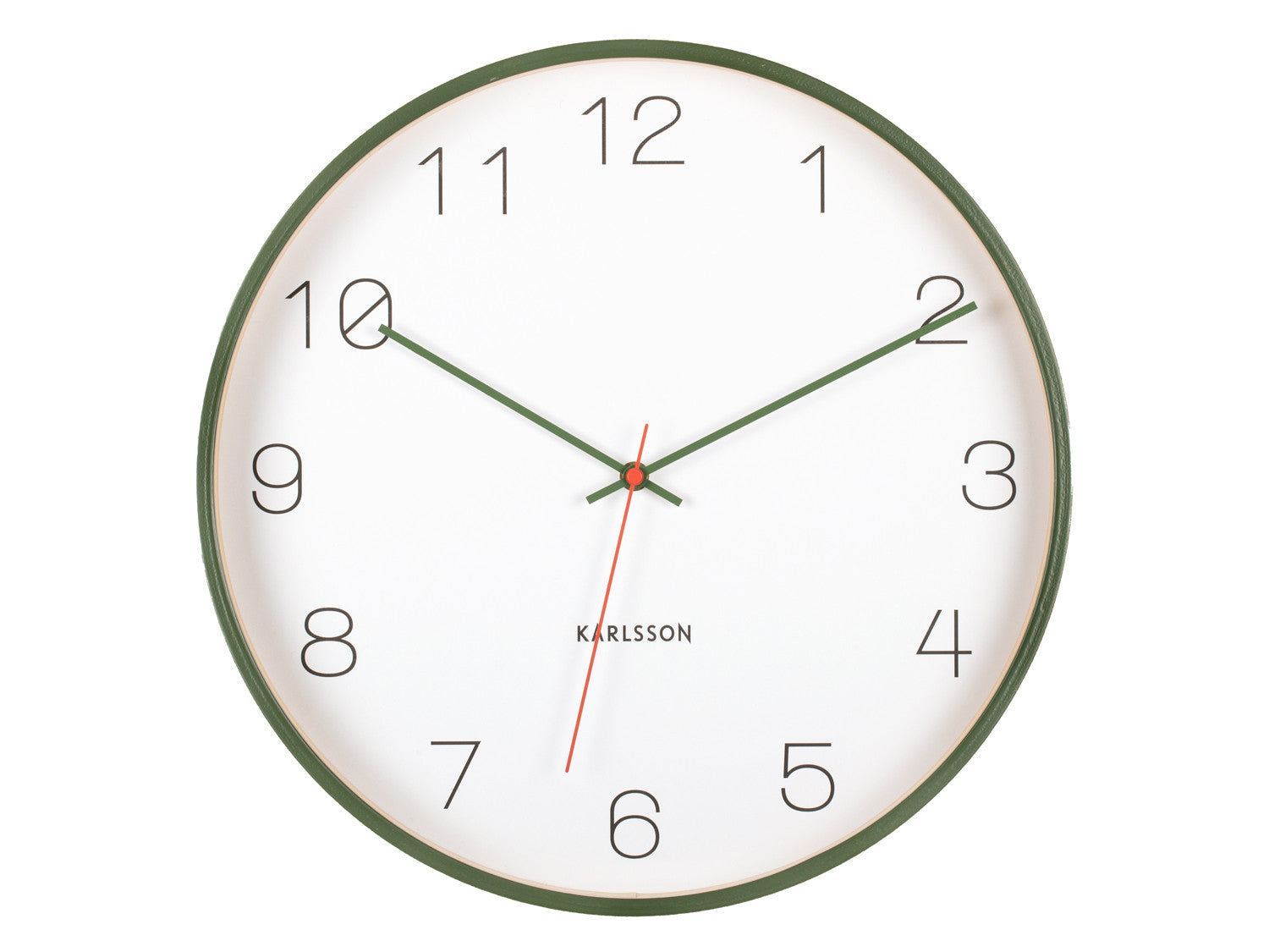Pendule bois present time 8