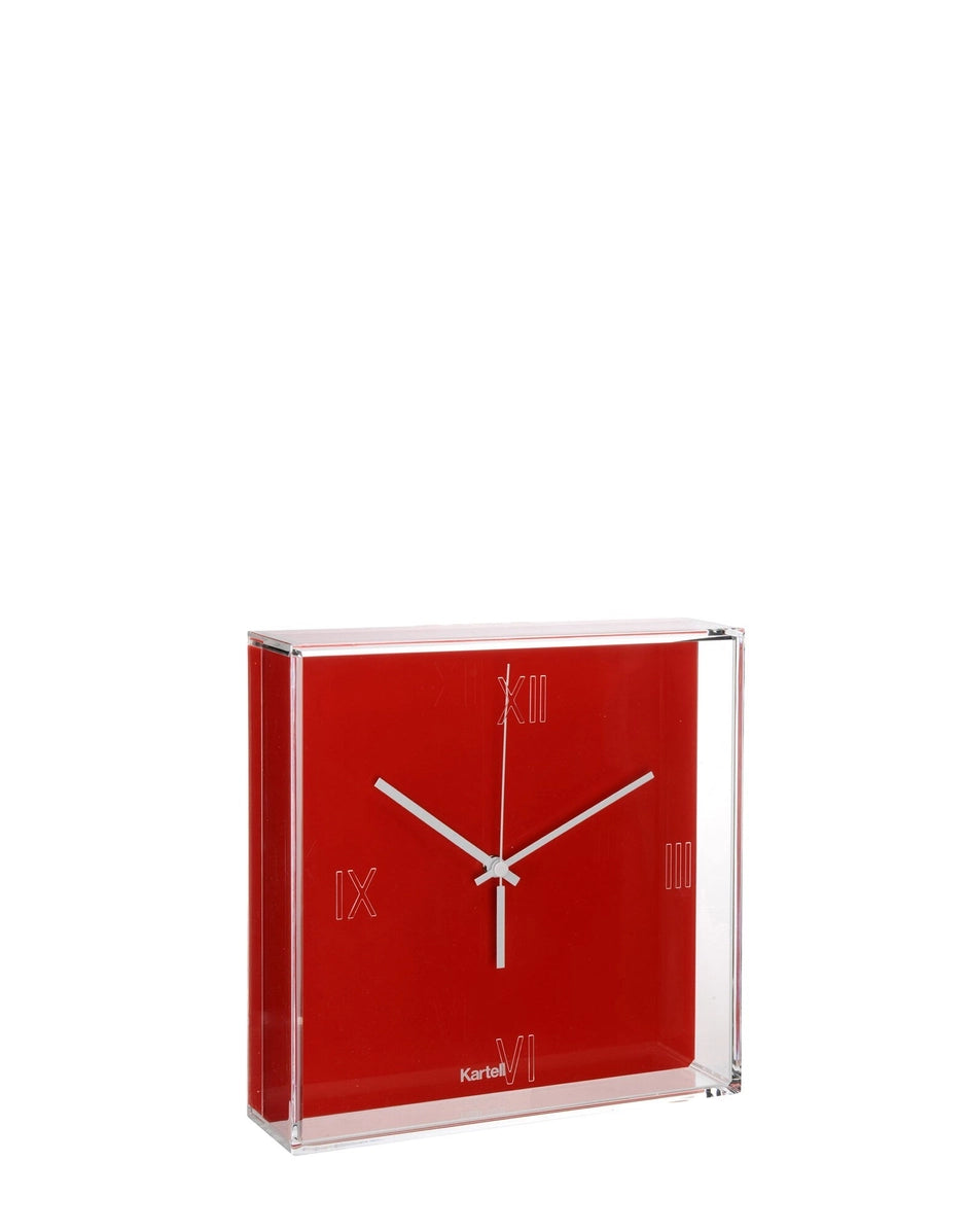 Pendule rouge Tic Tac Kartell