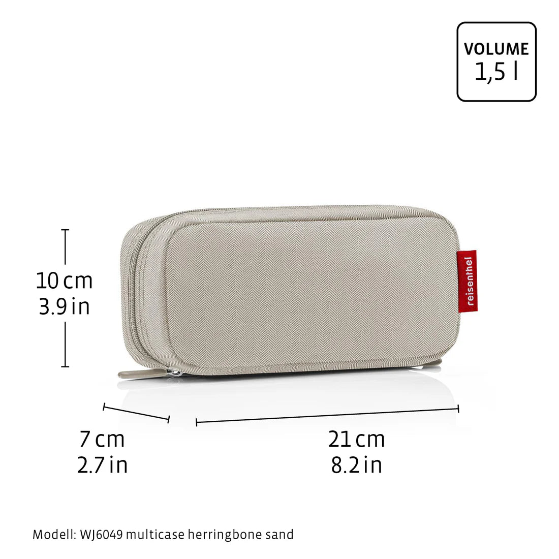 Petite trousse a maquillage bordeaux Reisenthel 4