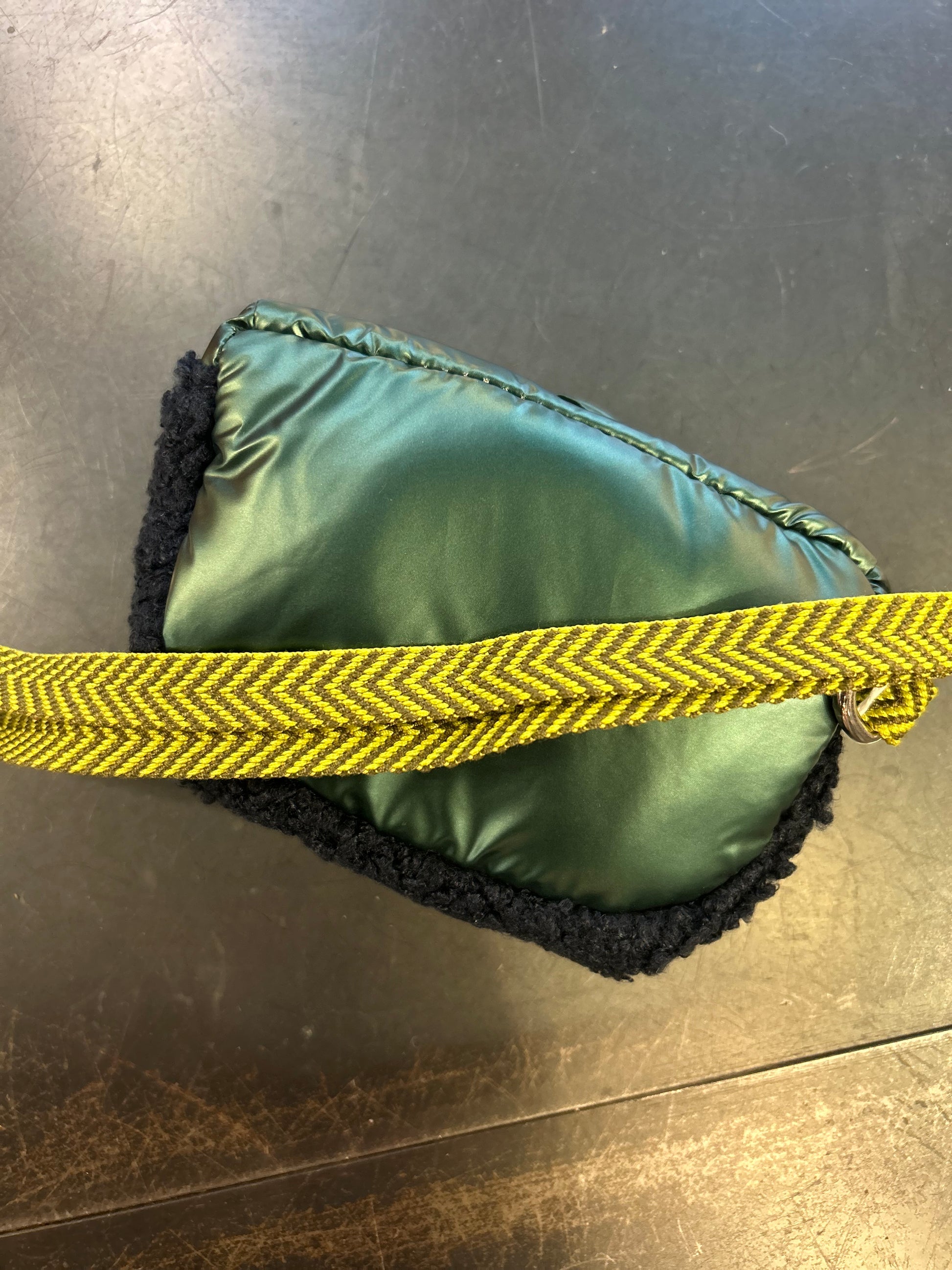 Petite trousse vert bleu Bensimon