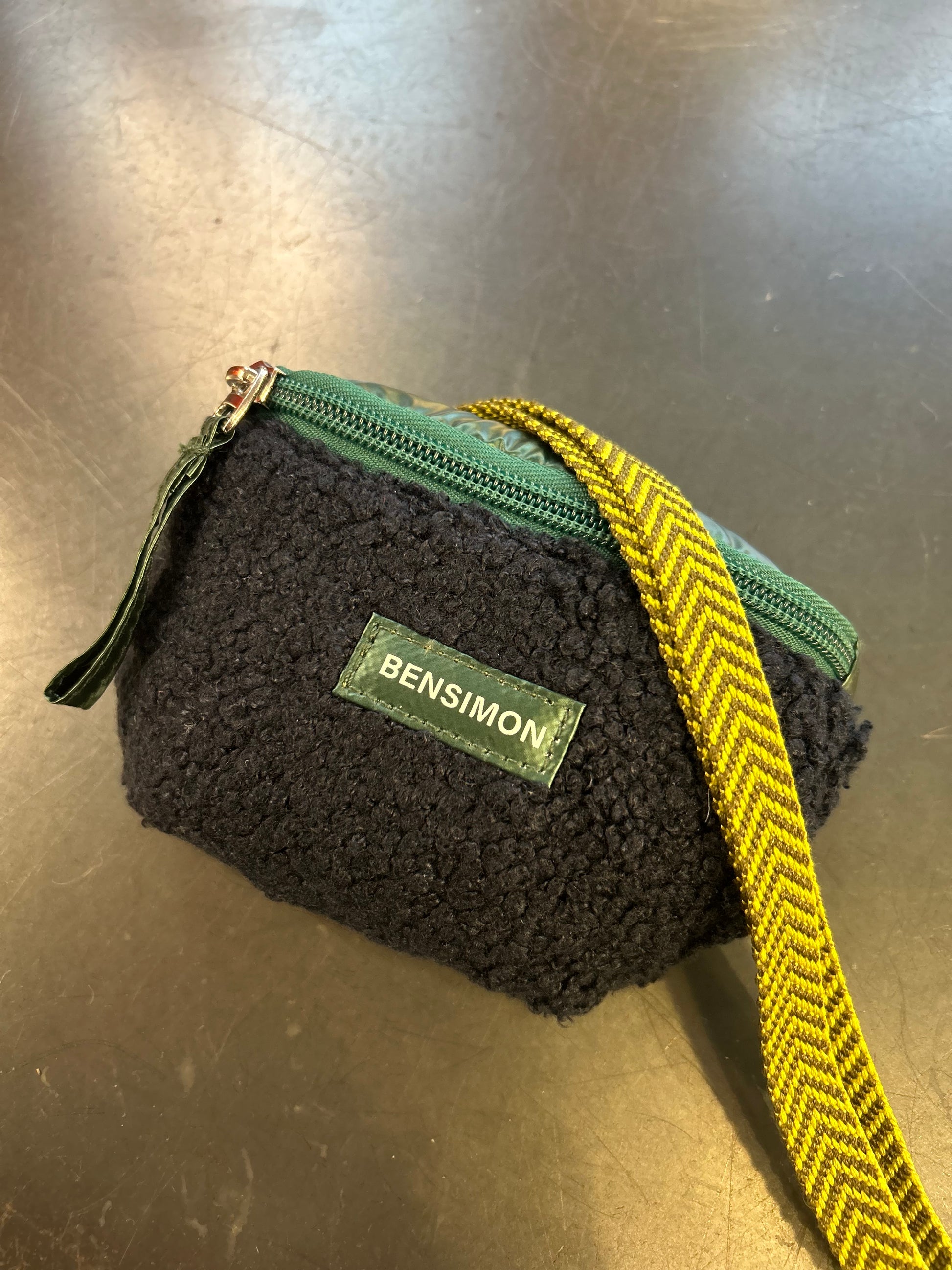 Petite trousse vert bleu Bensimon 2