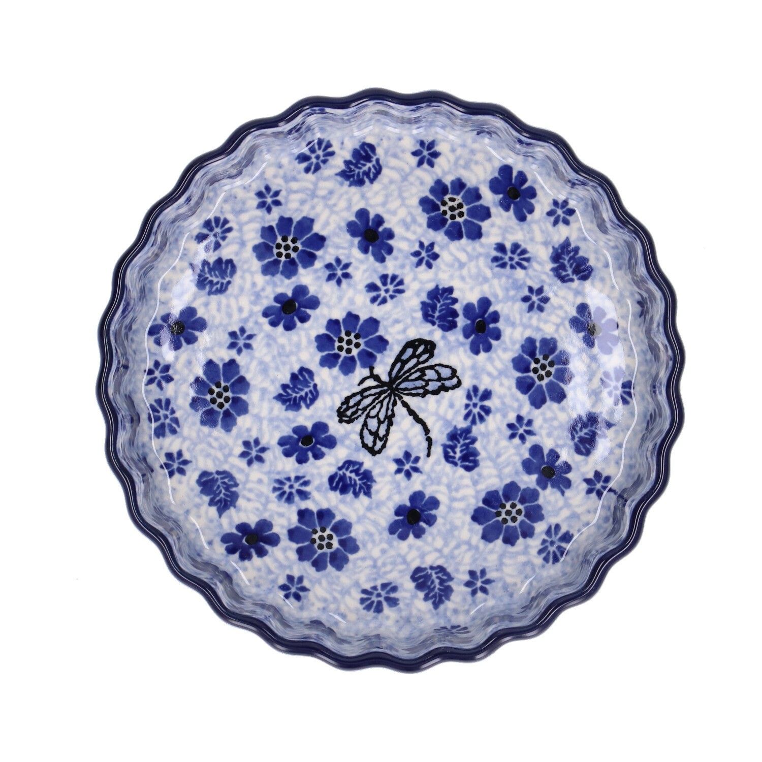 Pie Dish plat a tarte Bunzlau Castle 