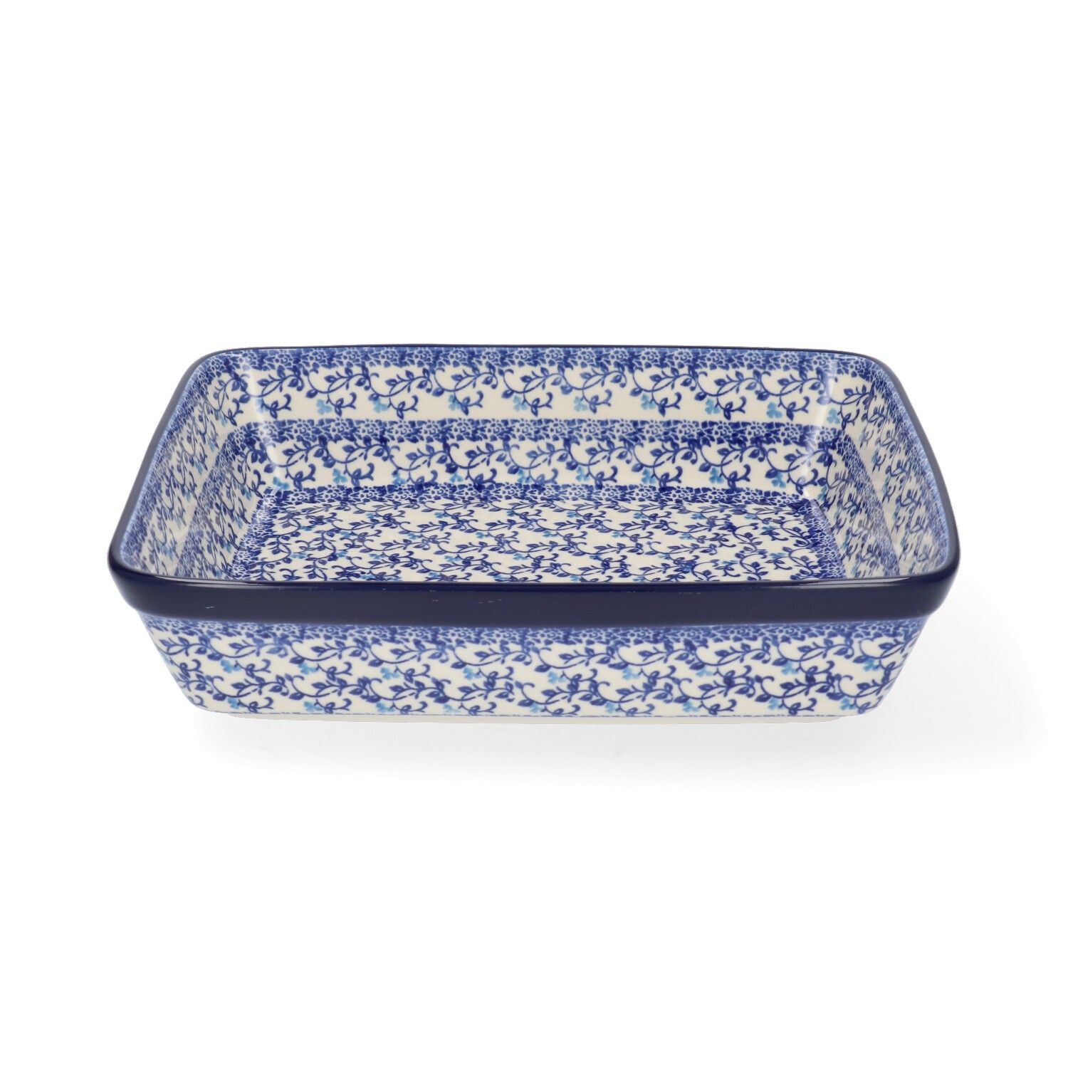 Plat a four Rectangulaire Tender Twigs Bunzlau Castle 1