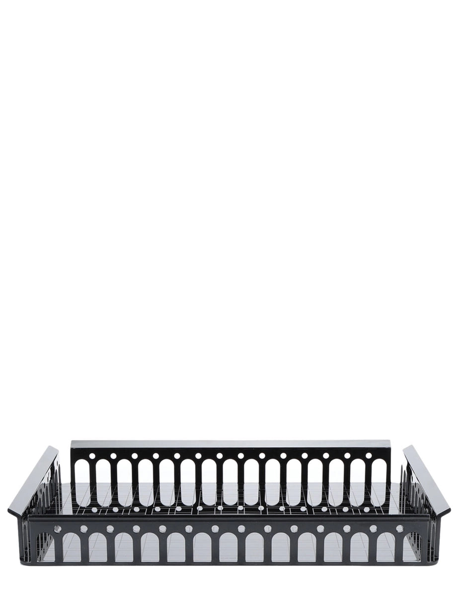 Plateau Piazzo noir Kartell 2