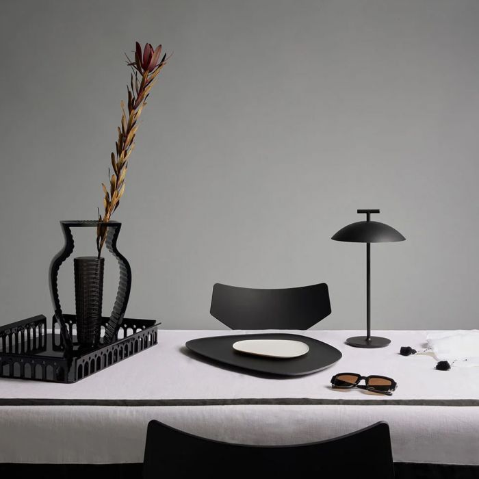 Plateau dune B4 cristal Kartell 4