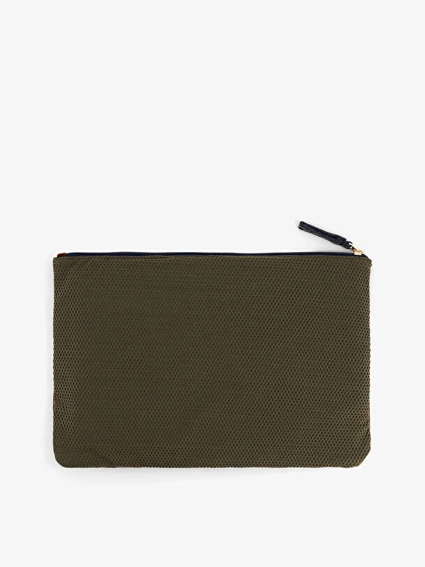 Pochette Bensimon vert sapin 
