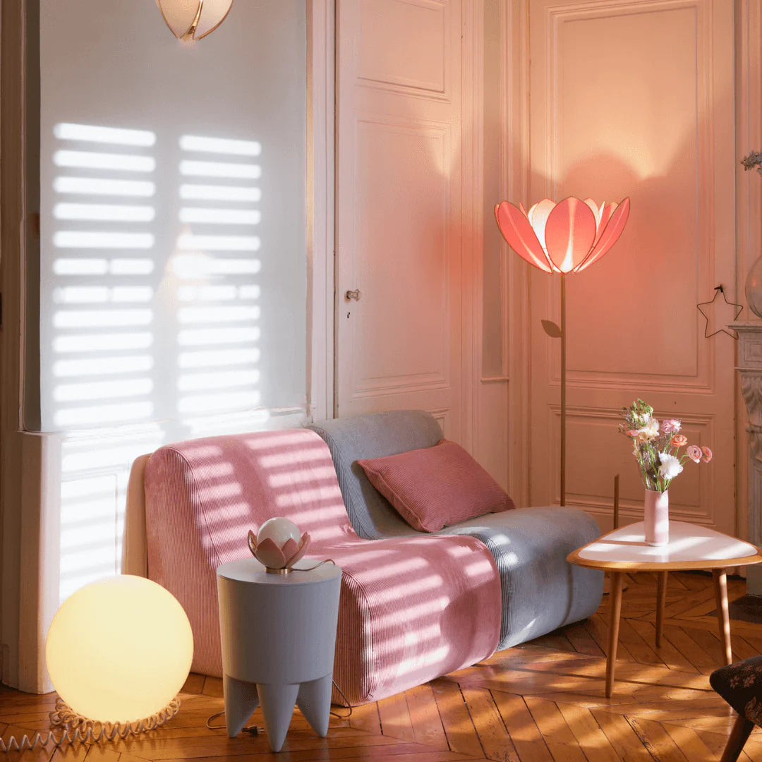 Pouf Maison Jeudi velours 7