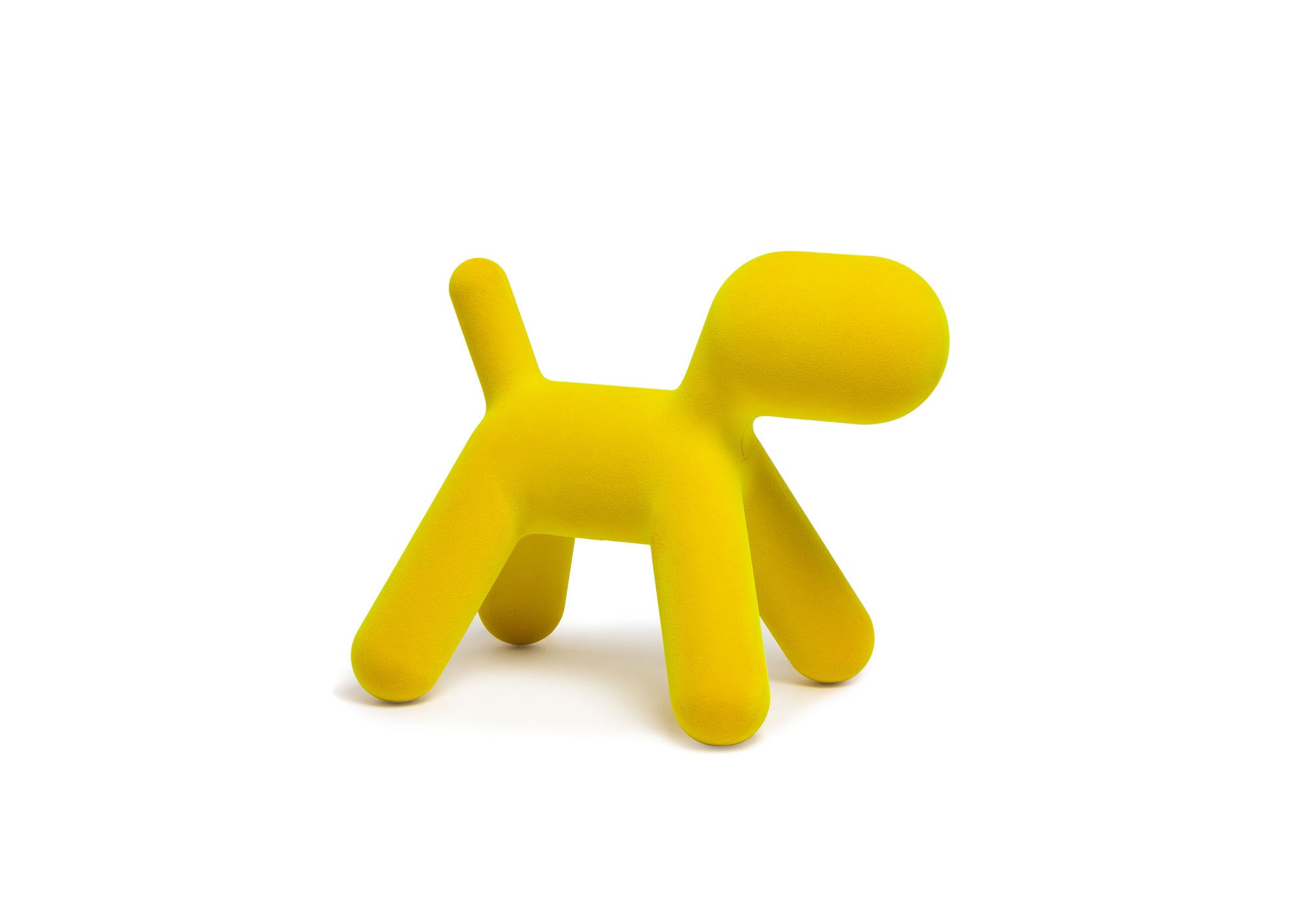 Puppy XS Jaune effet velours Magis