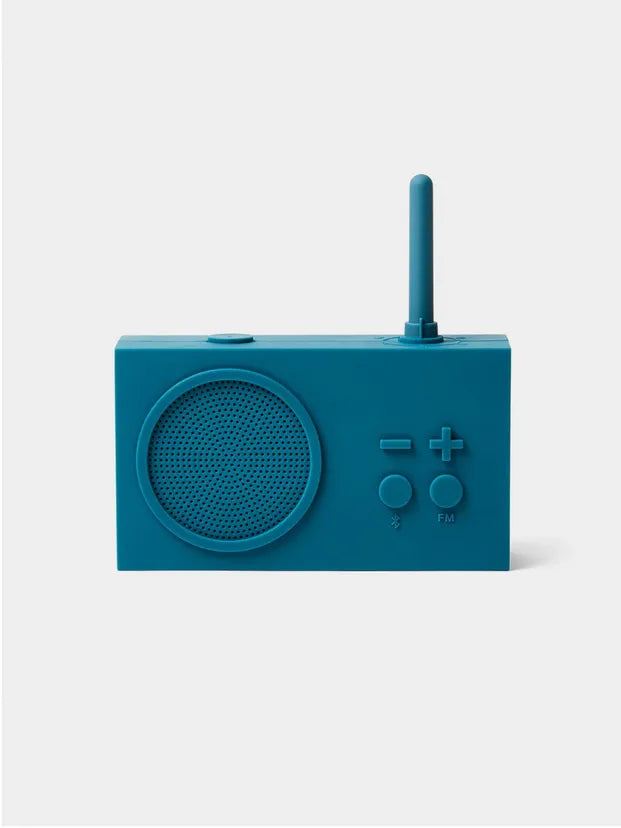 Radio enceinte Tykho 3 Lexon bleu
