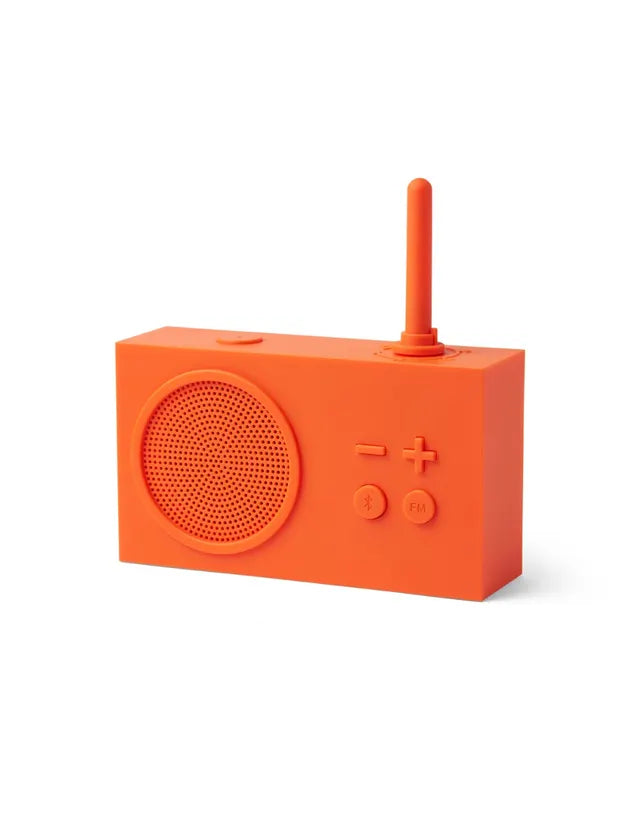 Radio enceinte Tykho 3 Lexon orange 1