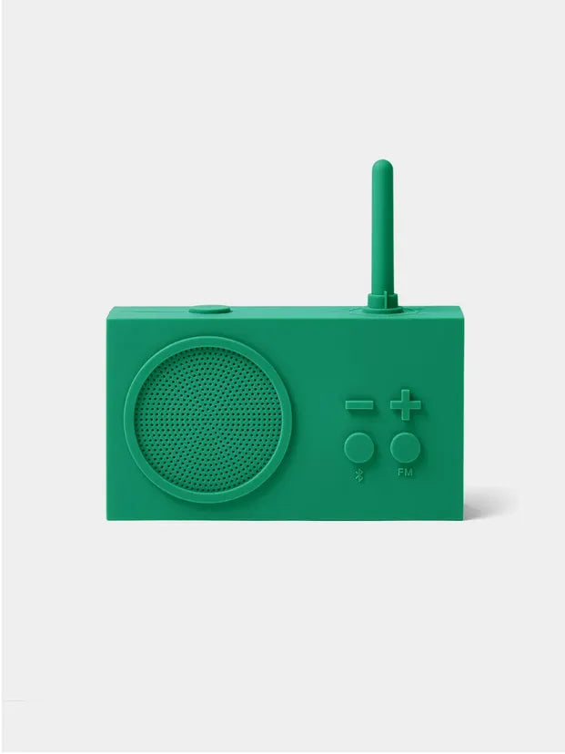 Radio enceinte Tykho 3 Lexon verte