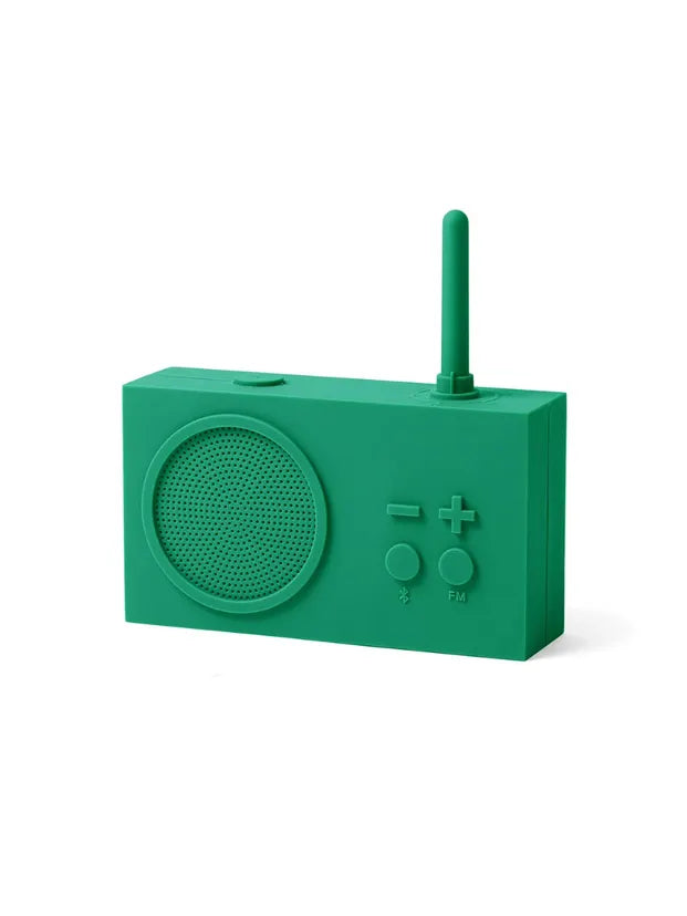 Radio enceinte Tykho 3 Lexon verte 1