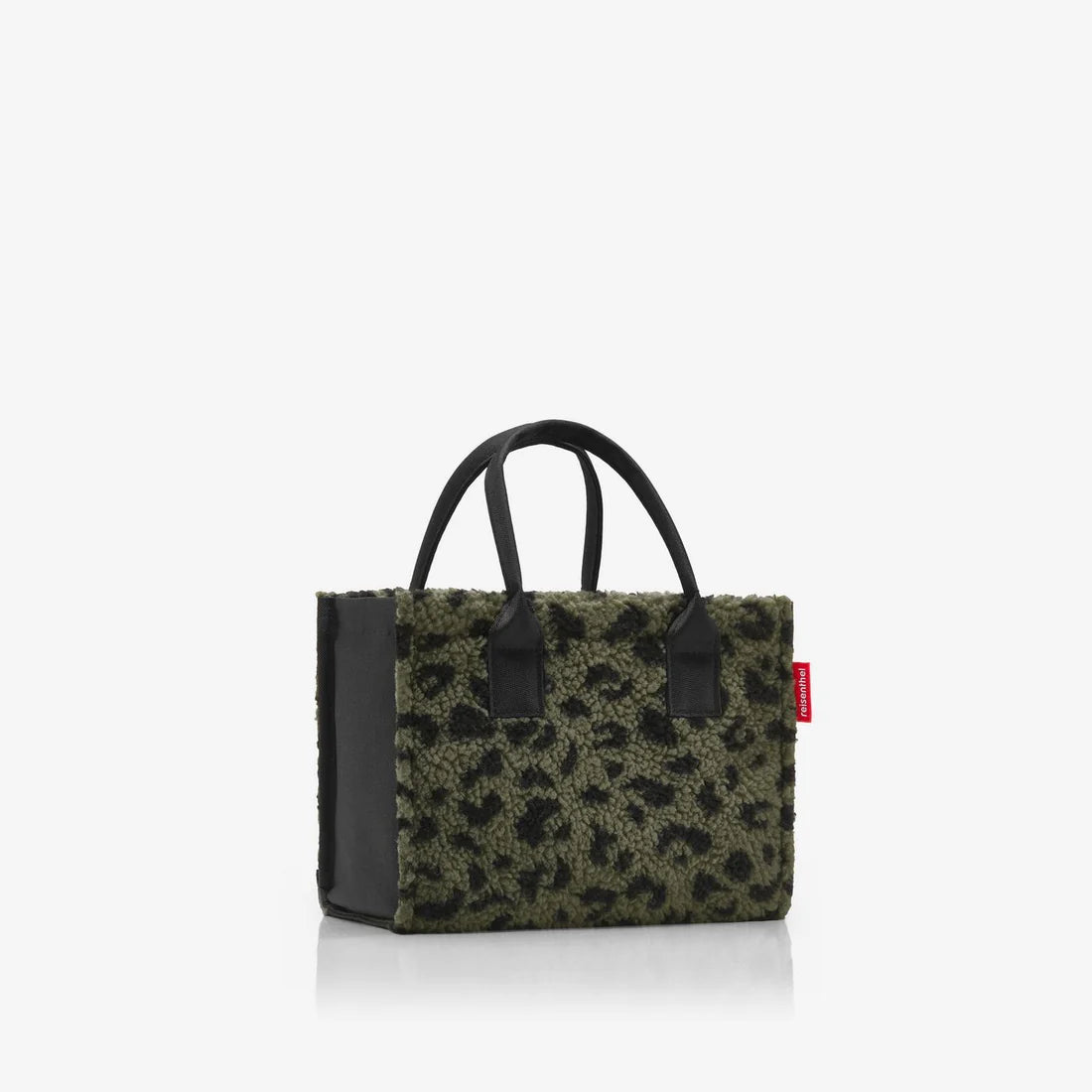 Sac a main motif leopard vert Reisenthel 3