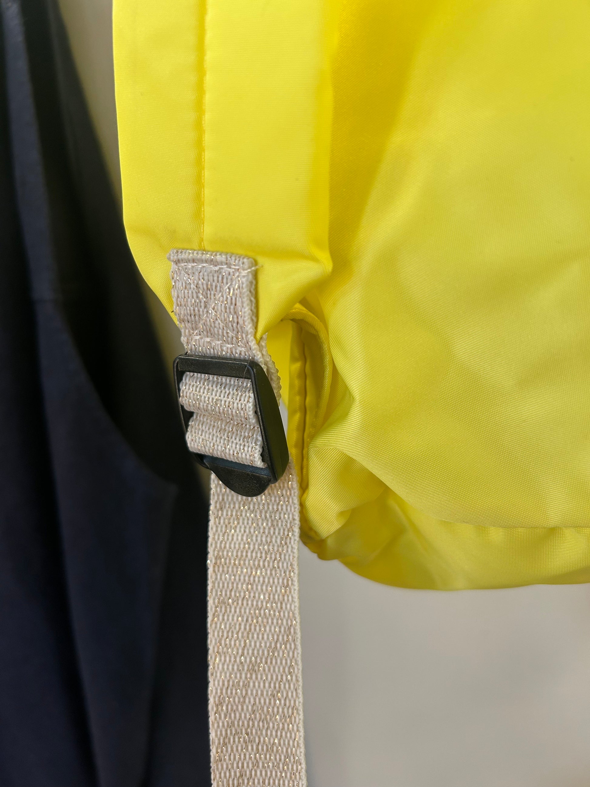Sac à dos jaune fluo Bensimon 2