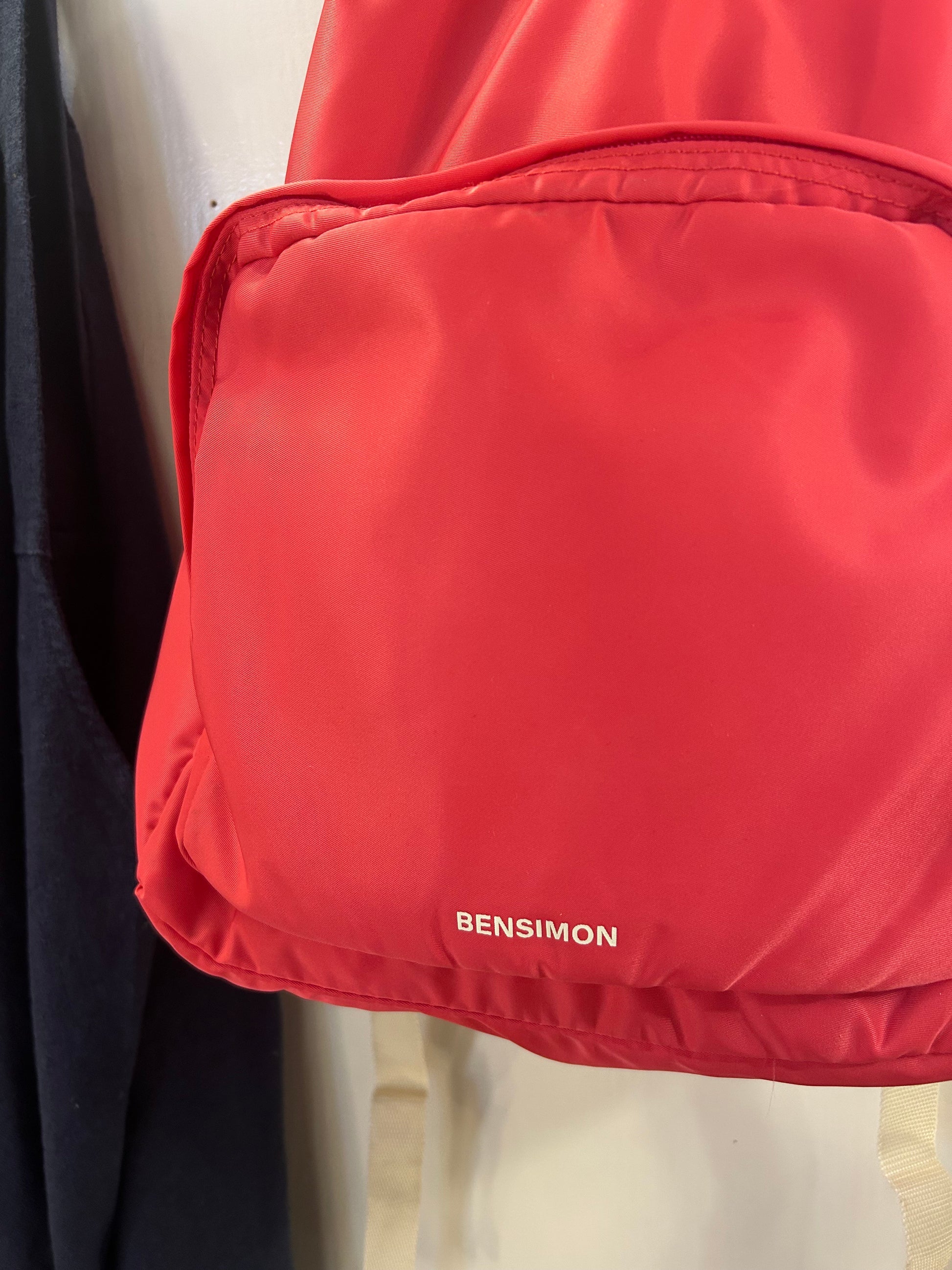 Sac à dos rose fluo Bensimon 1