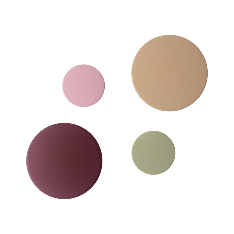 Set de crochets muraux 'Fuchsia' Remember