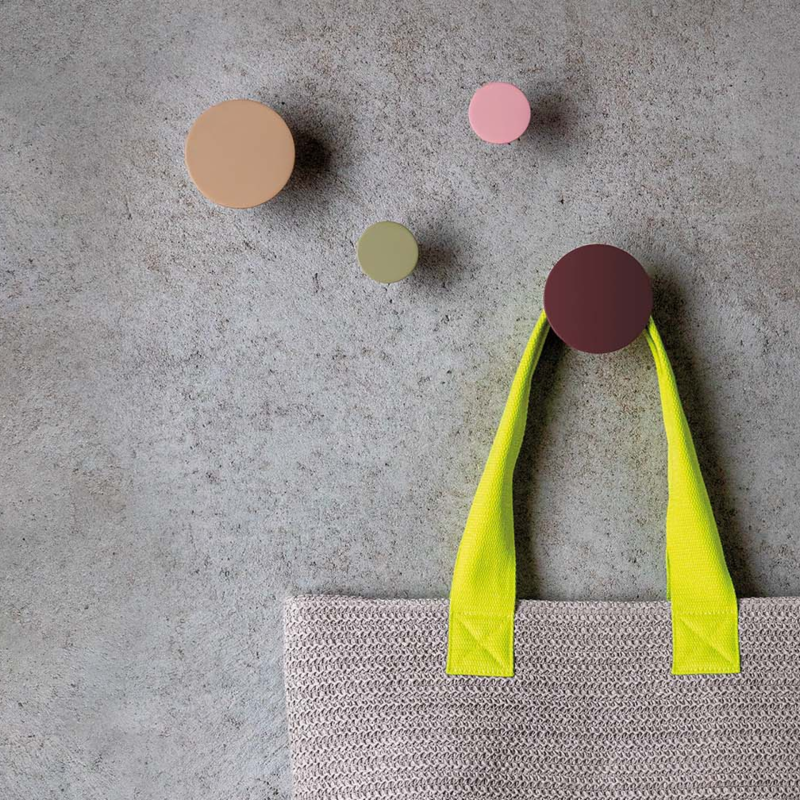 Set de crochets muraux 'Fuchsia' Remember 1