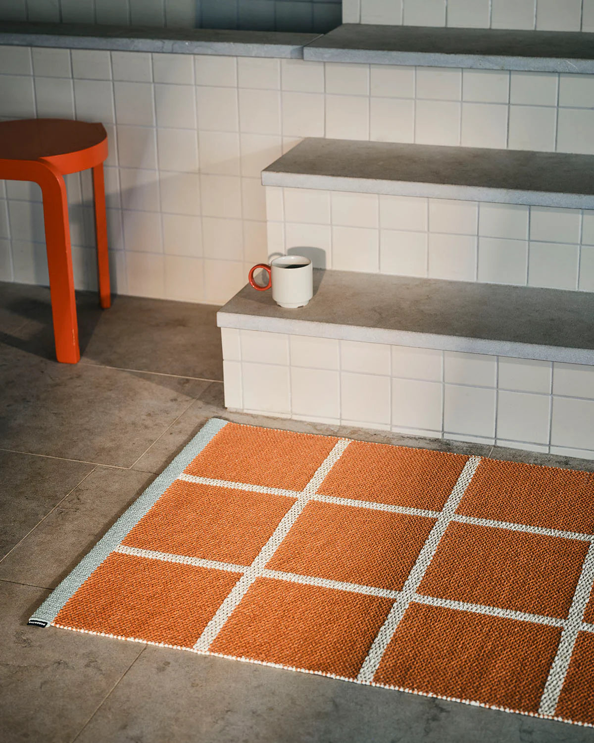 Tapis CRISS POP Pale Orange 70x100 Pappelina