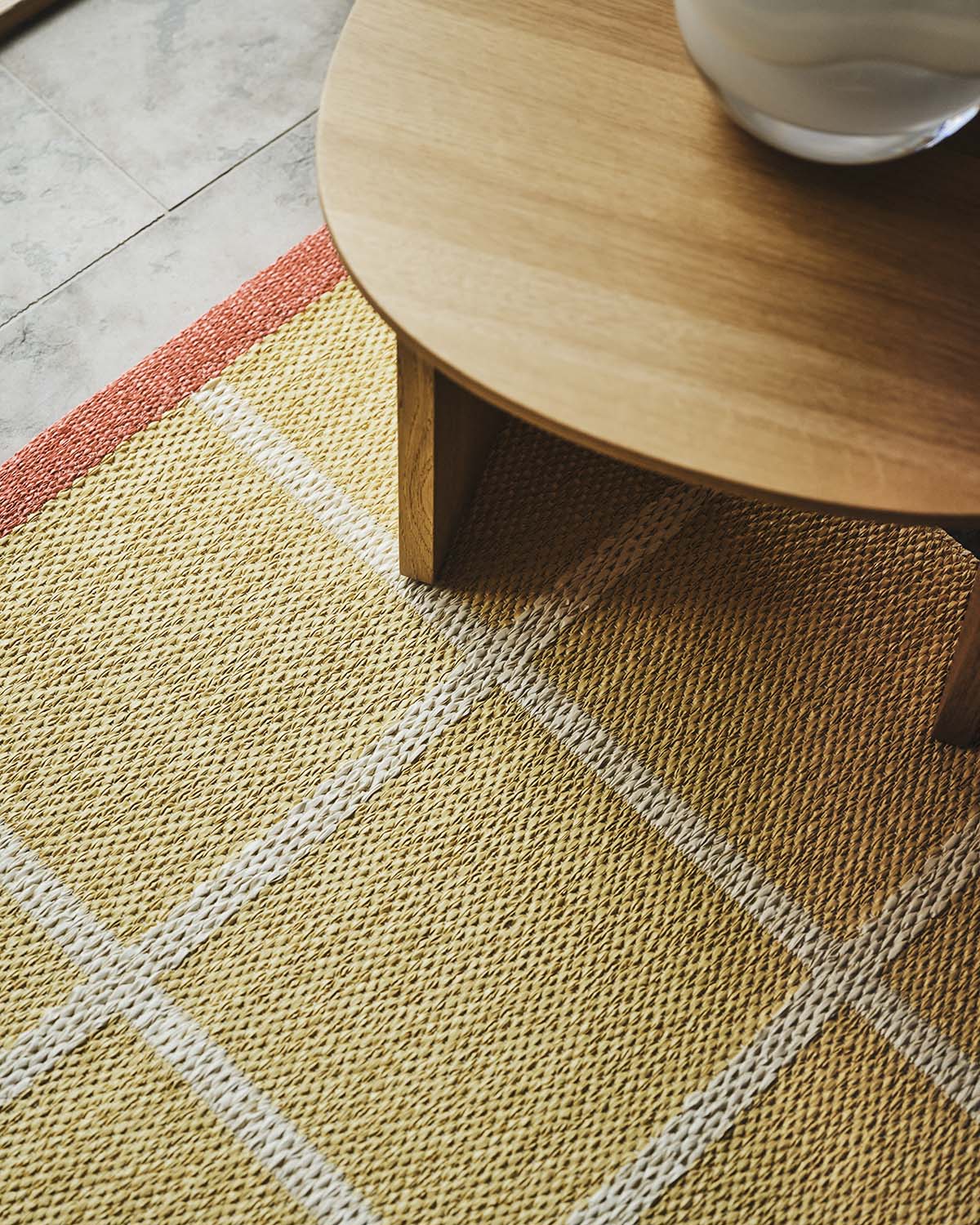 Tapis CRISS POP Pale Yellow 70x100 Pappelina 1