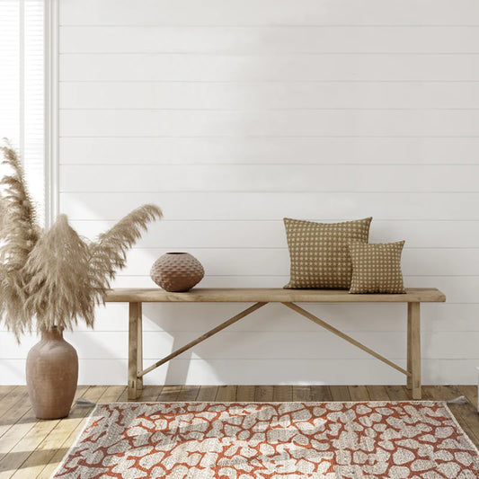 Tapis motif jute naturel Edito