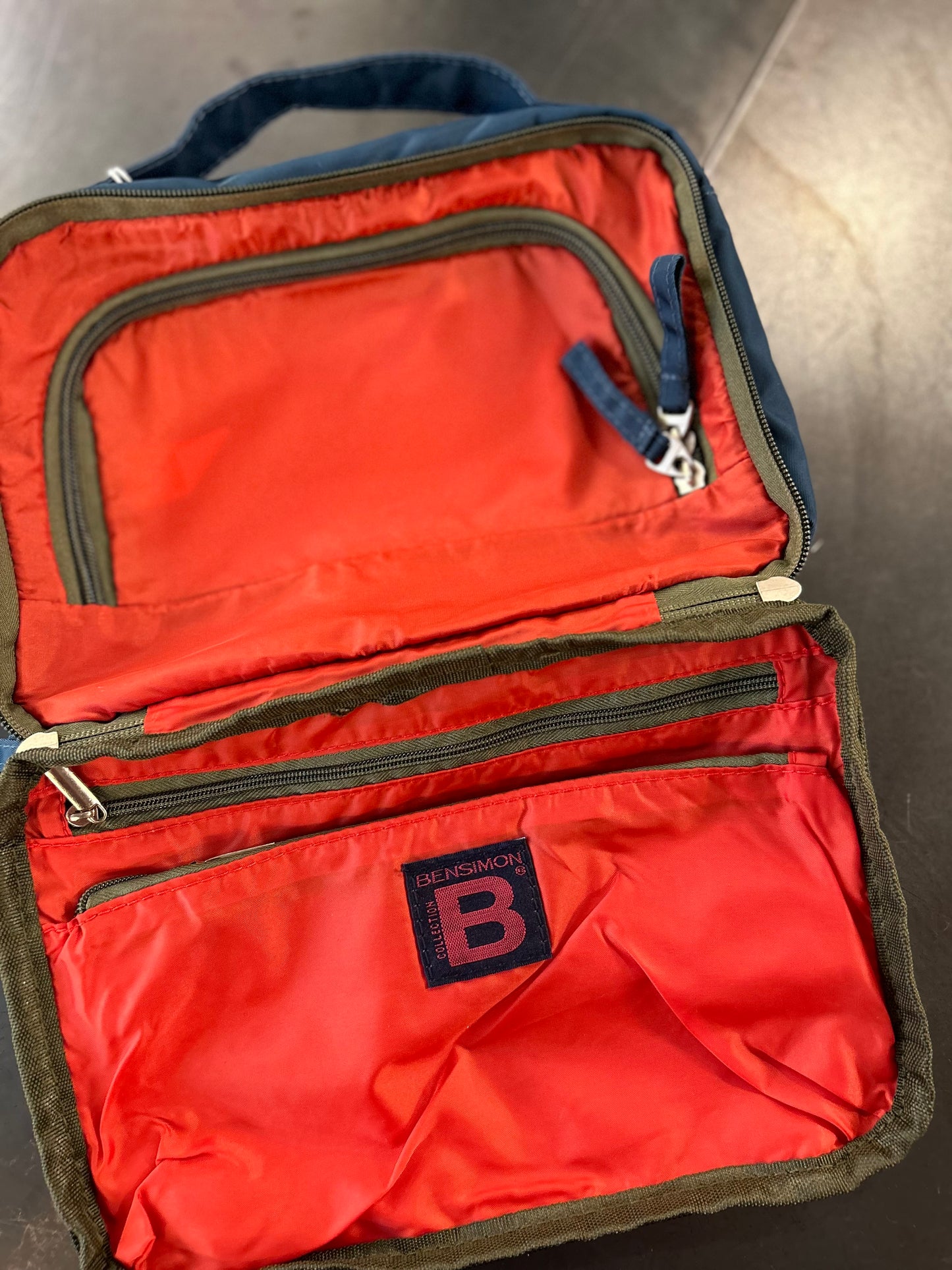 Trousse de toilette Bensimon a suspendre bleu 1