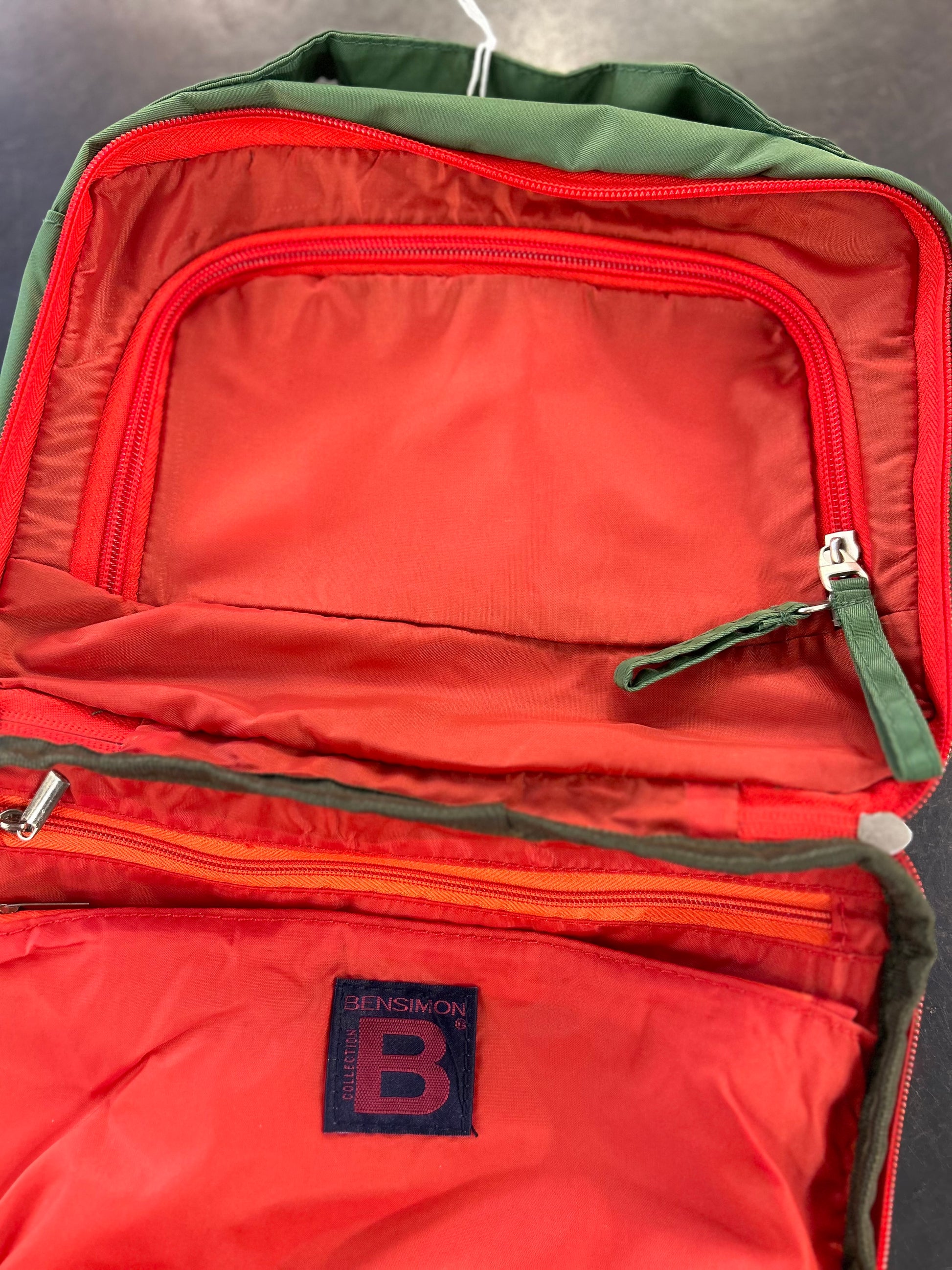 Trousse de toilette Bensimon a suspendre verte 1