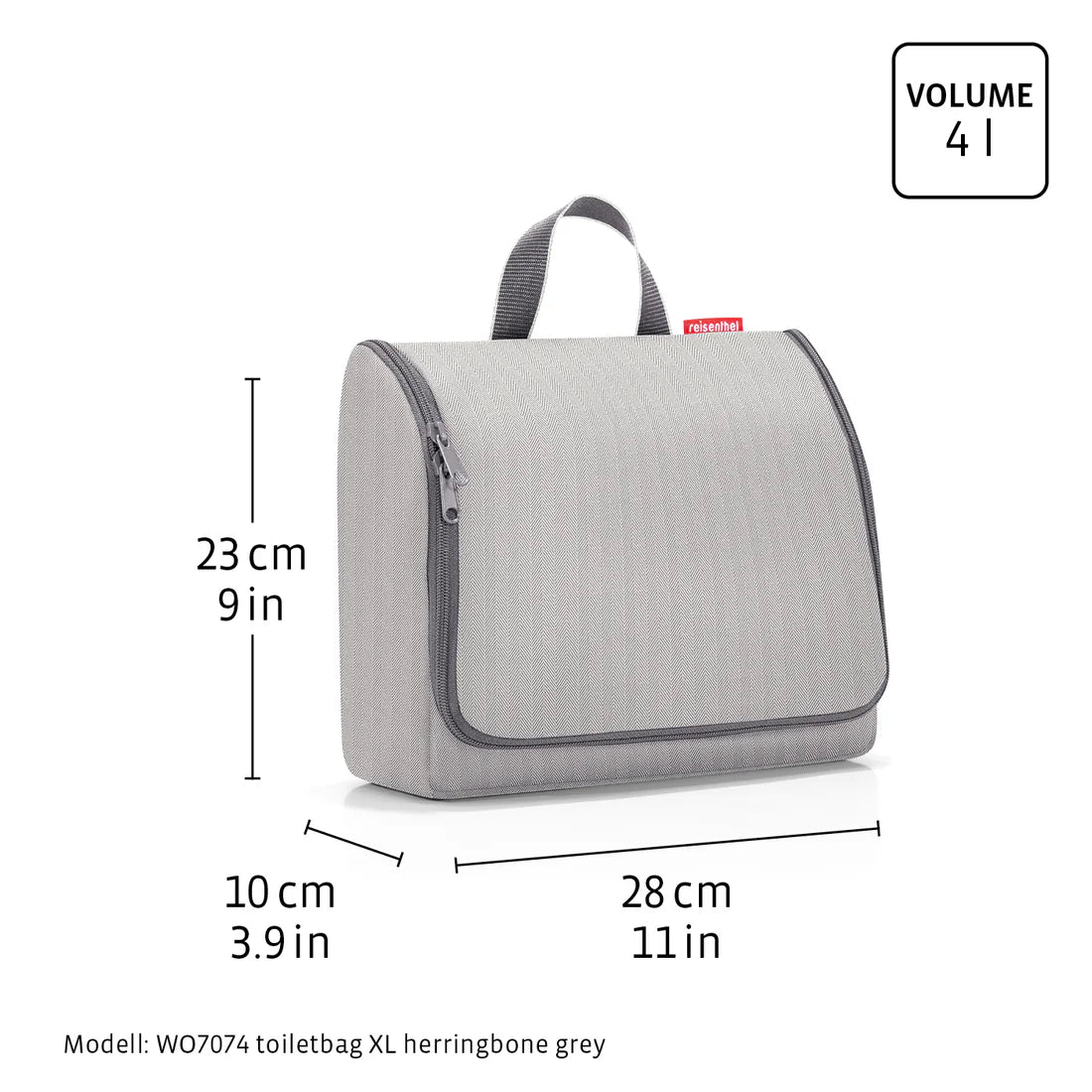 Trousse de toilette Toiletbag twist navy Reisenthel 1