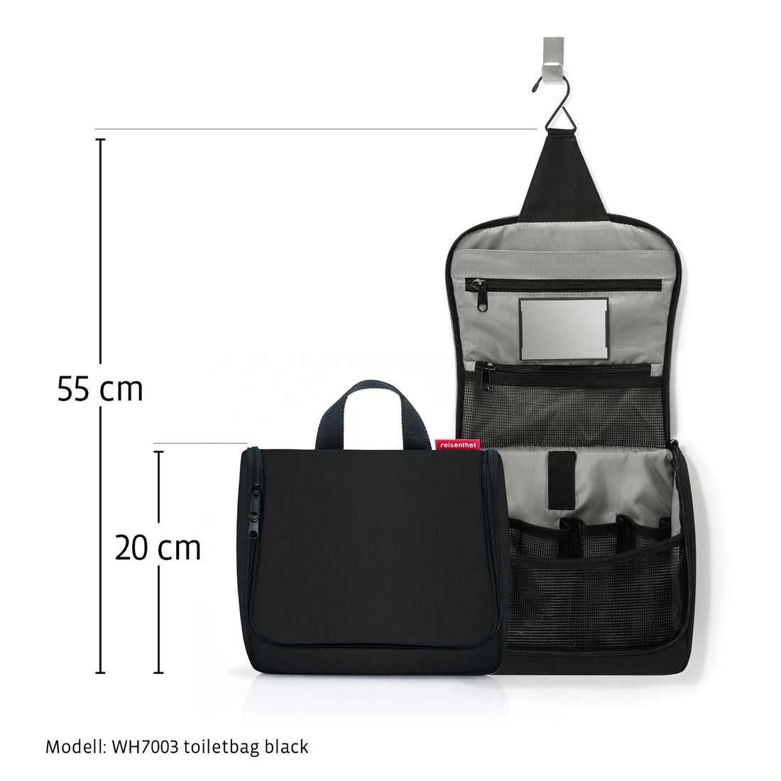 Trousse de toilette Toiletbag twist navy Reisenthel 2