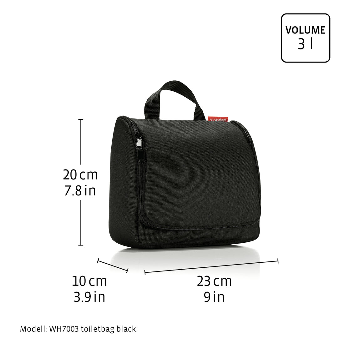 Trousse de toilette Toiletbag twist navy Reisenthel 3