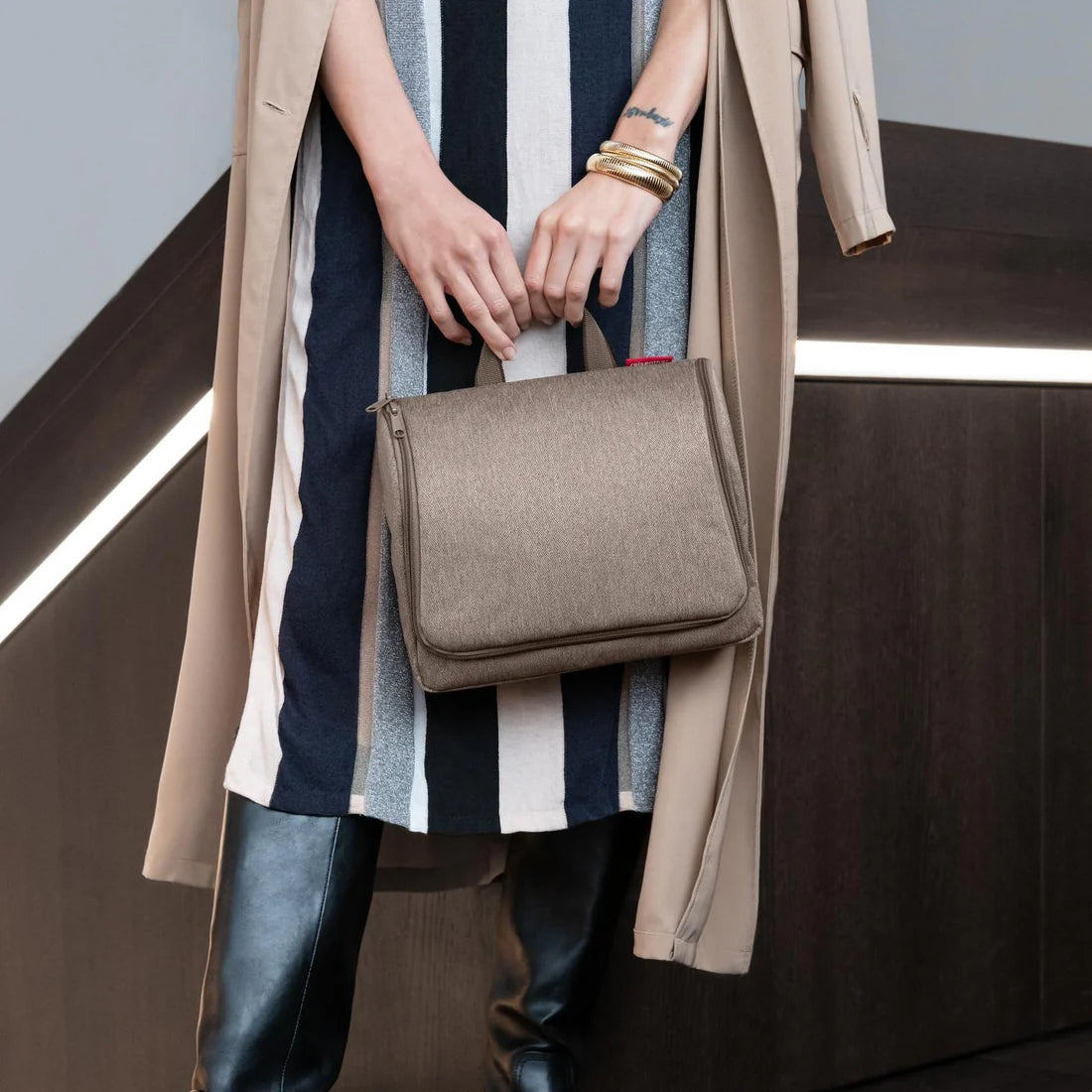 Trousse de toilette beige Reisenthel 1