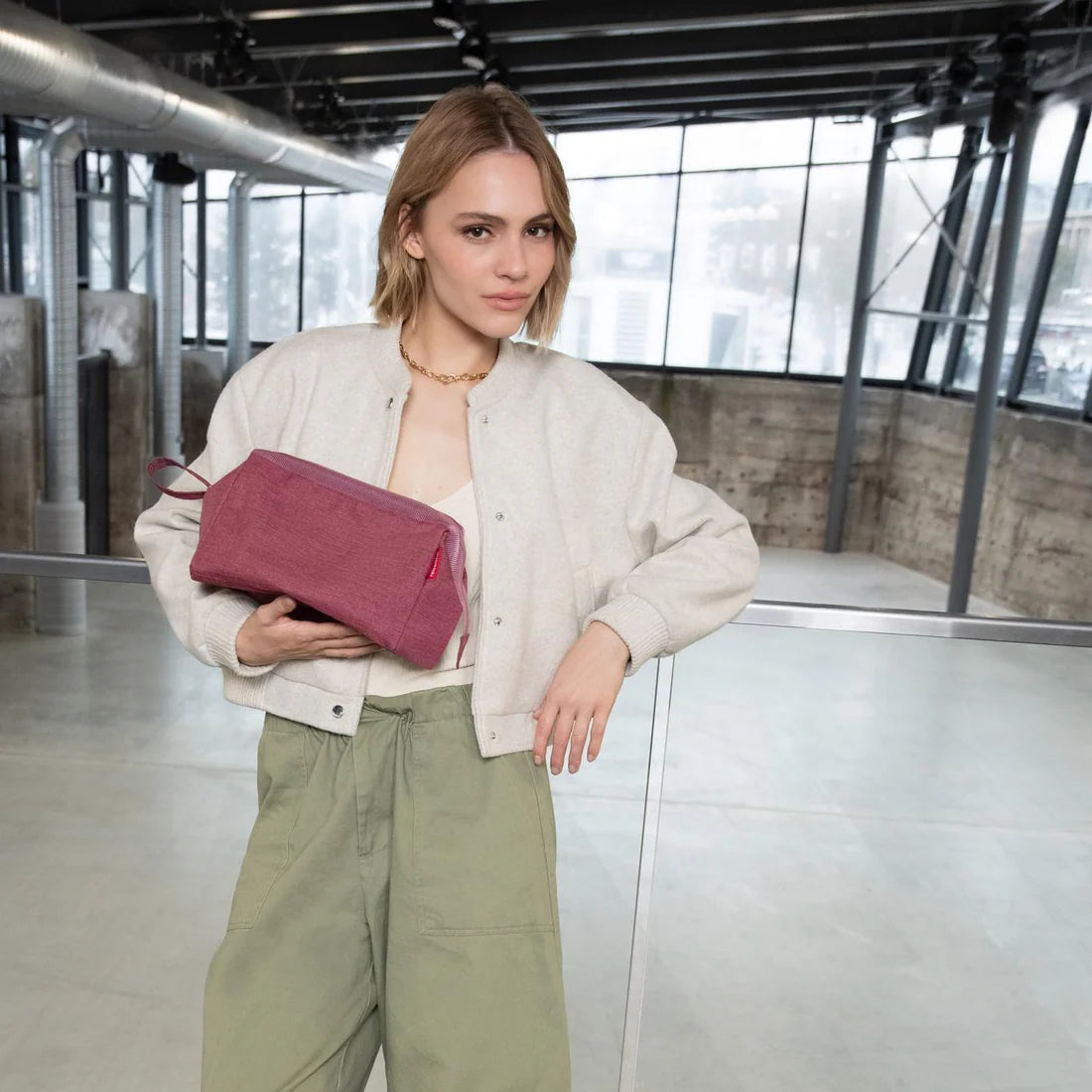 Trousse de toillette bordeaux Reisenthel 1