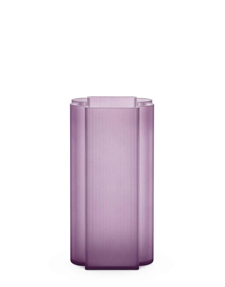 Vase violet effet cristal Kartell 1