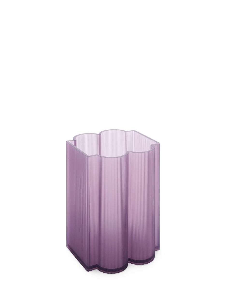 Vase violet effet cristal Kartell 7