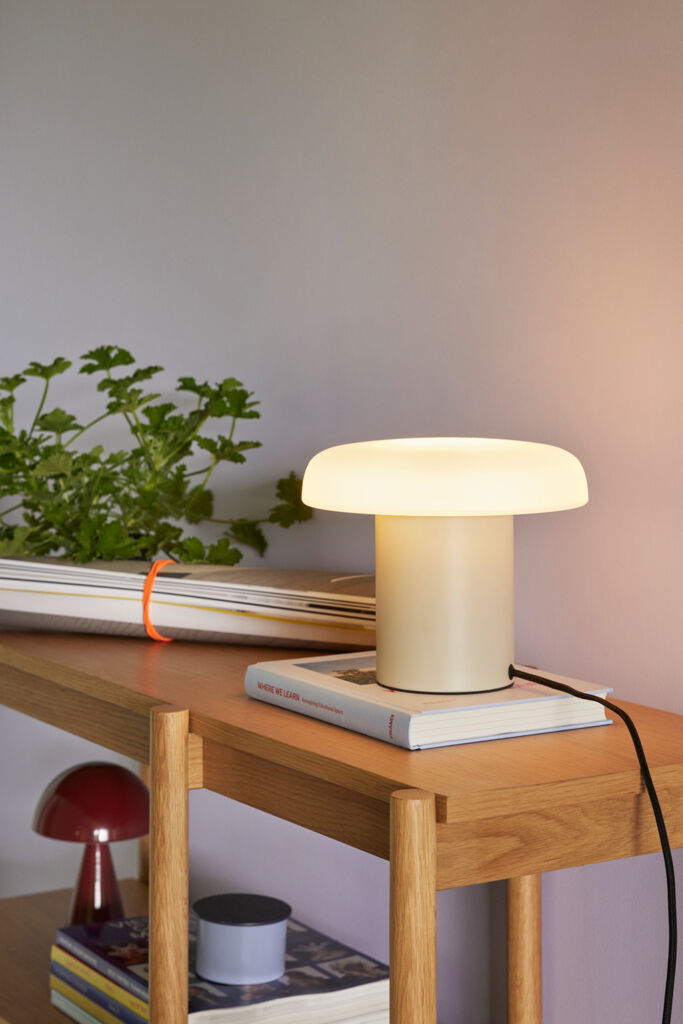 Lampe de table Ateliers Sable/Blanc