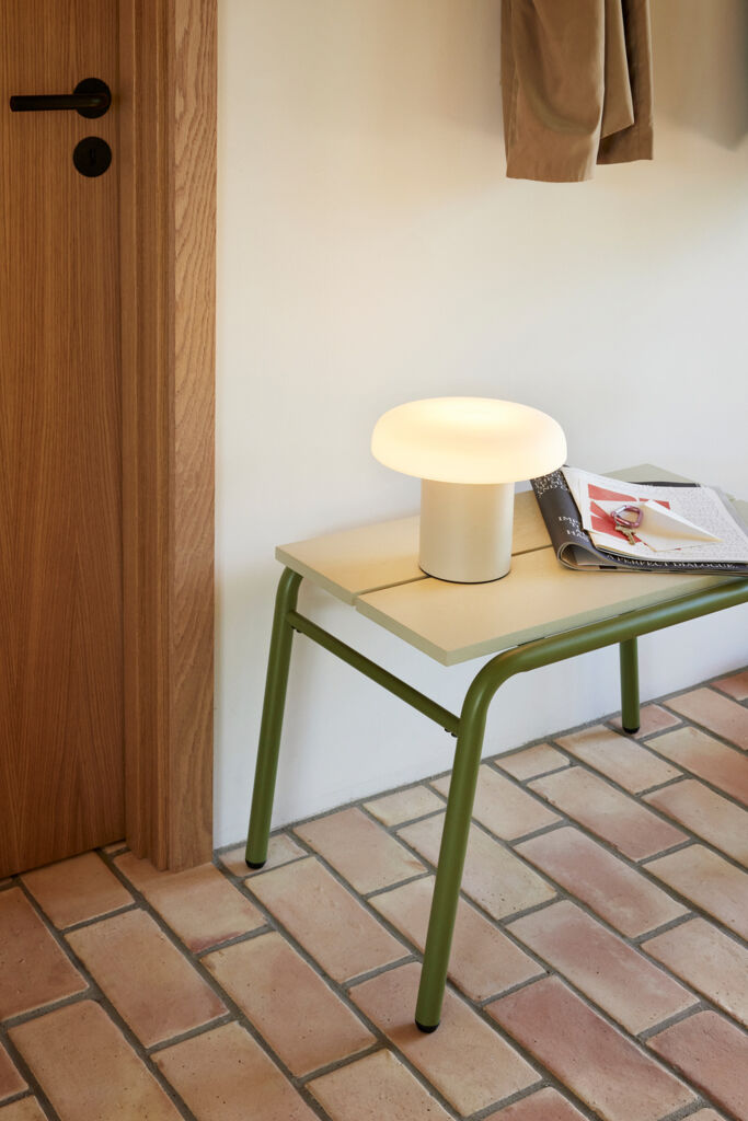 Lampe de table Ateliers Sable/Blanc