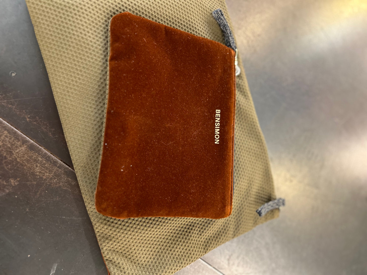 Small Wallet Chocolat Bensimon