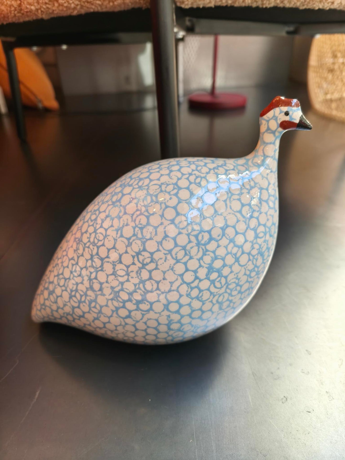 Pintade en céramique de Lussan - petit modèle
