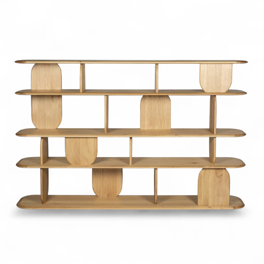 Bibliothèque 130 cm - 5 étagères COCCONING