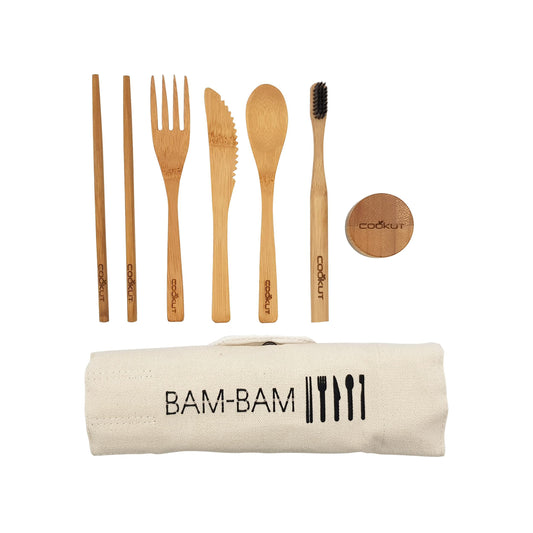 BAM BAM Kit de repas en bambou Cookut