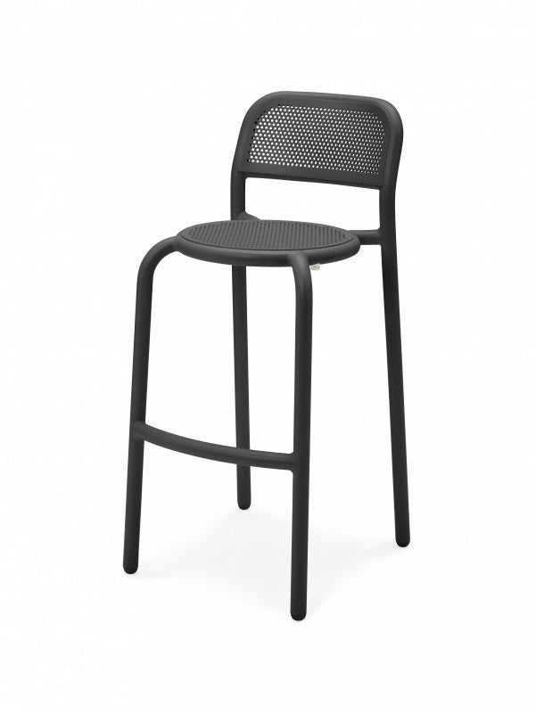 Chaise haute Barfly Toni Fatboy anthracite