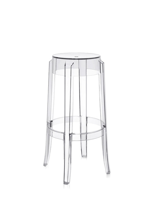 Tabouret Ghost h75 Cristal Kartell