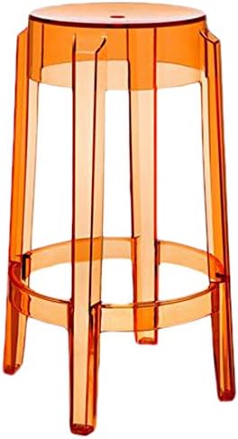 Tabouret Ghost h75 Orange Kartell