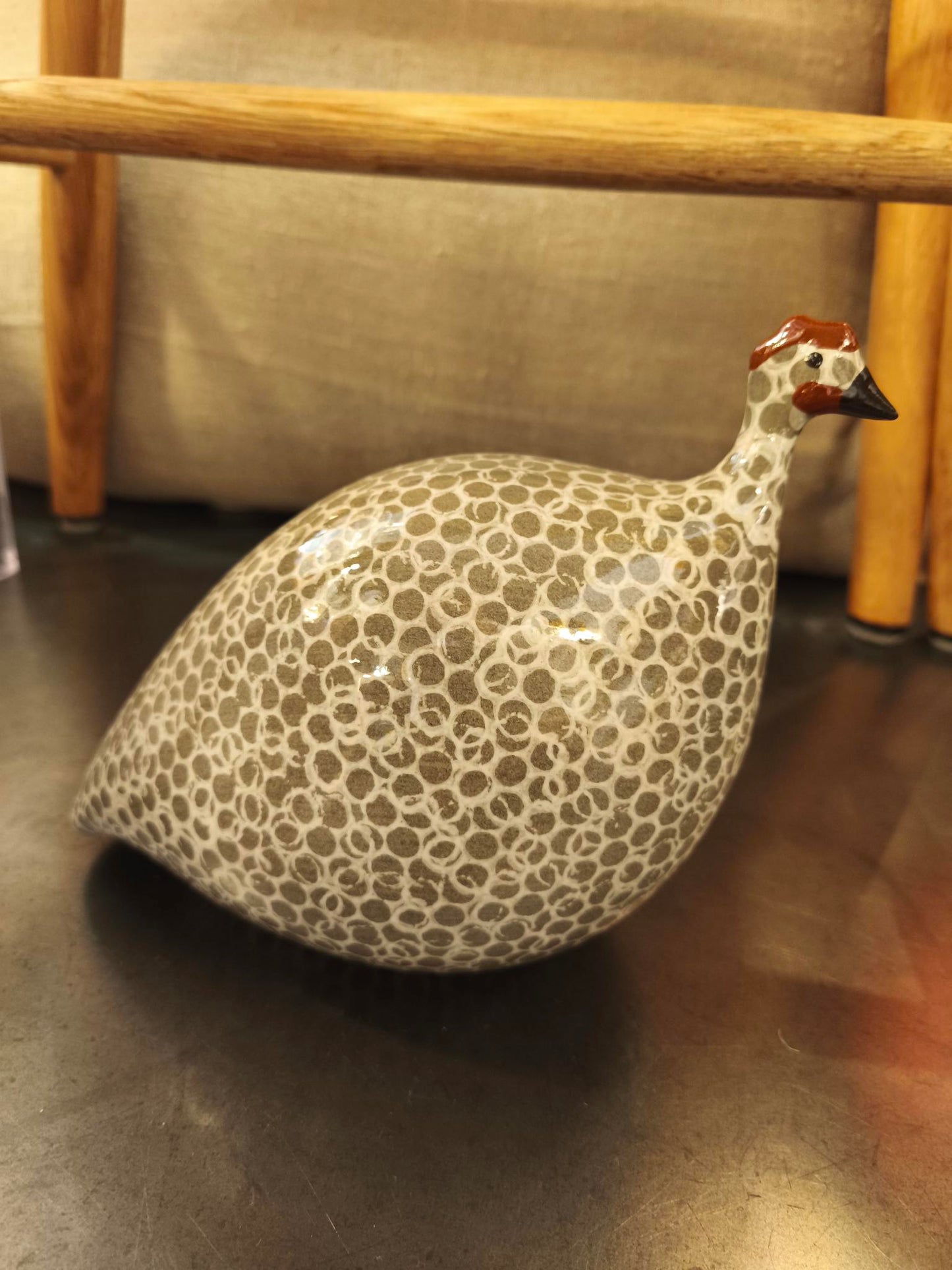 Pintade en céramique de Lussan - petit modèle