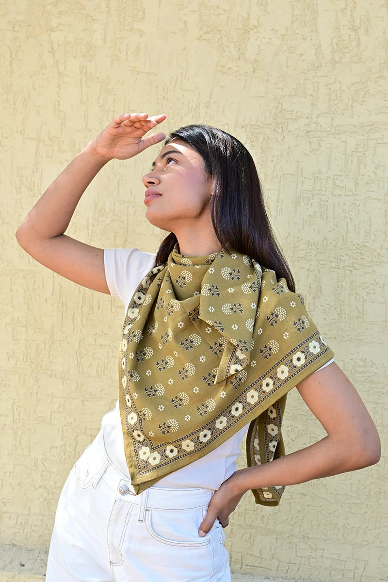 Grand foulard Byzantine