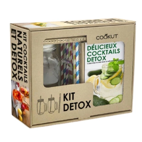 Kit cocktails naturels et détox Cookut