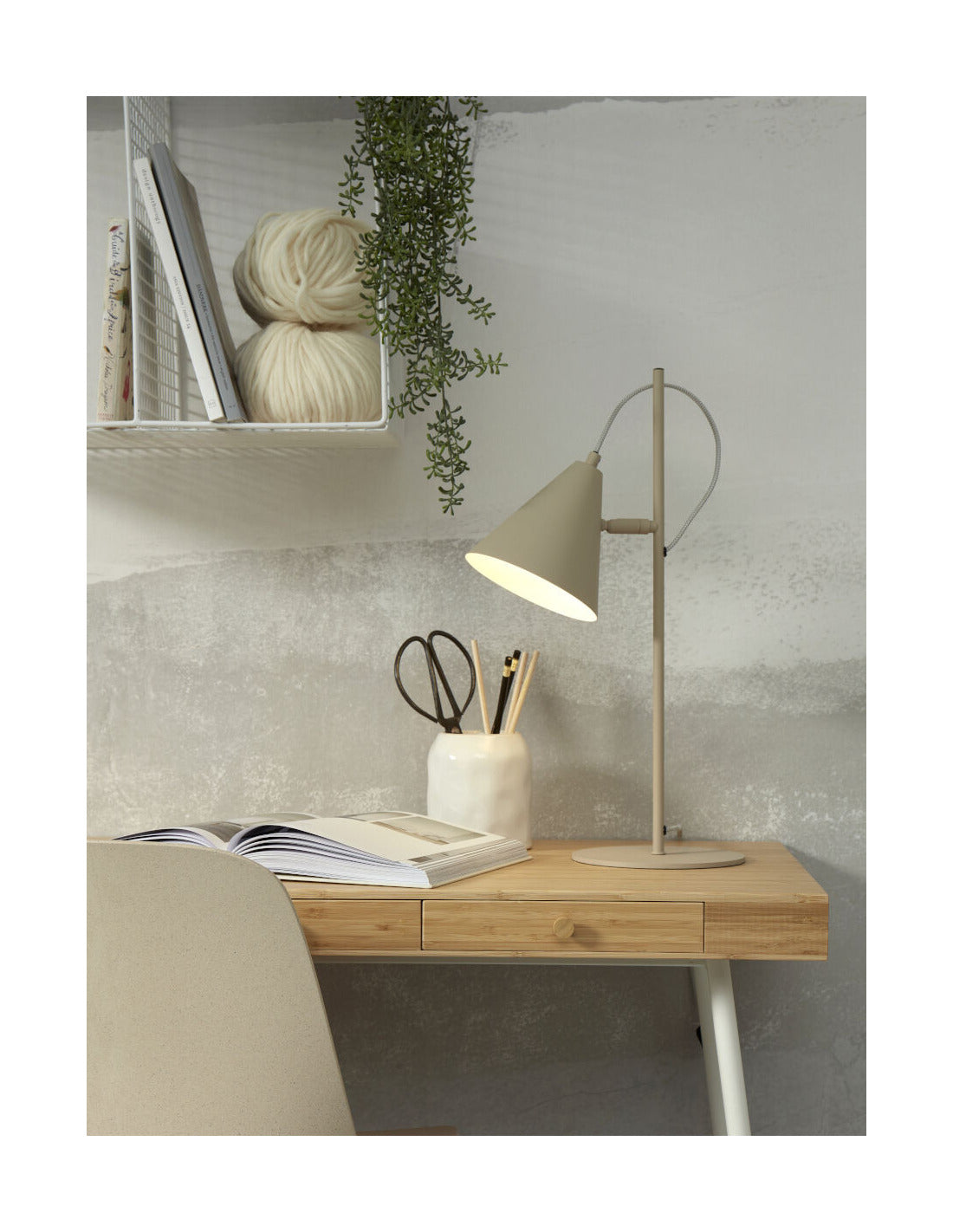 Lampe de table Lisbonne beige It's about Romi