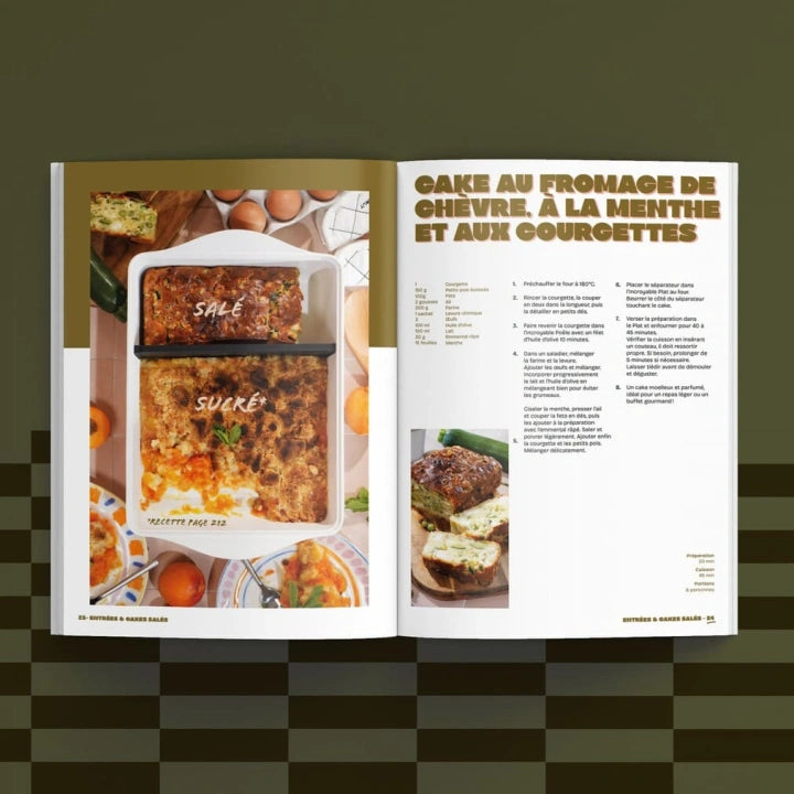 Livre de recettes du plat à four Cookut