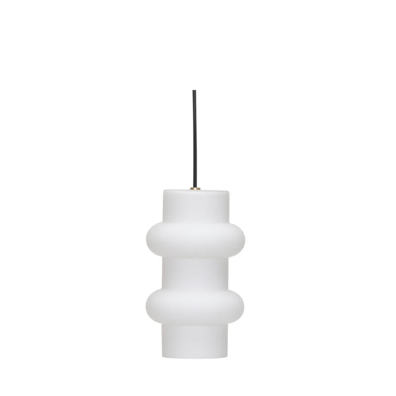 Pilule Suspension Double Blanc Mat